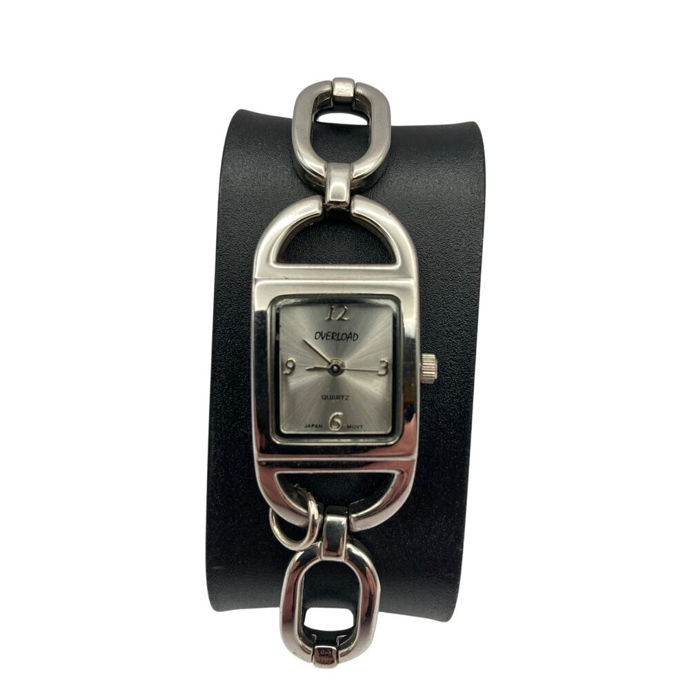Overload Silver Toned Quartz Women's Watch with Japan Movt - New Battery